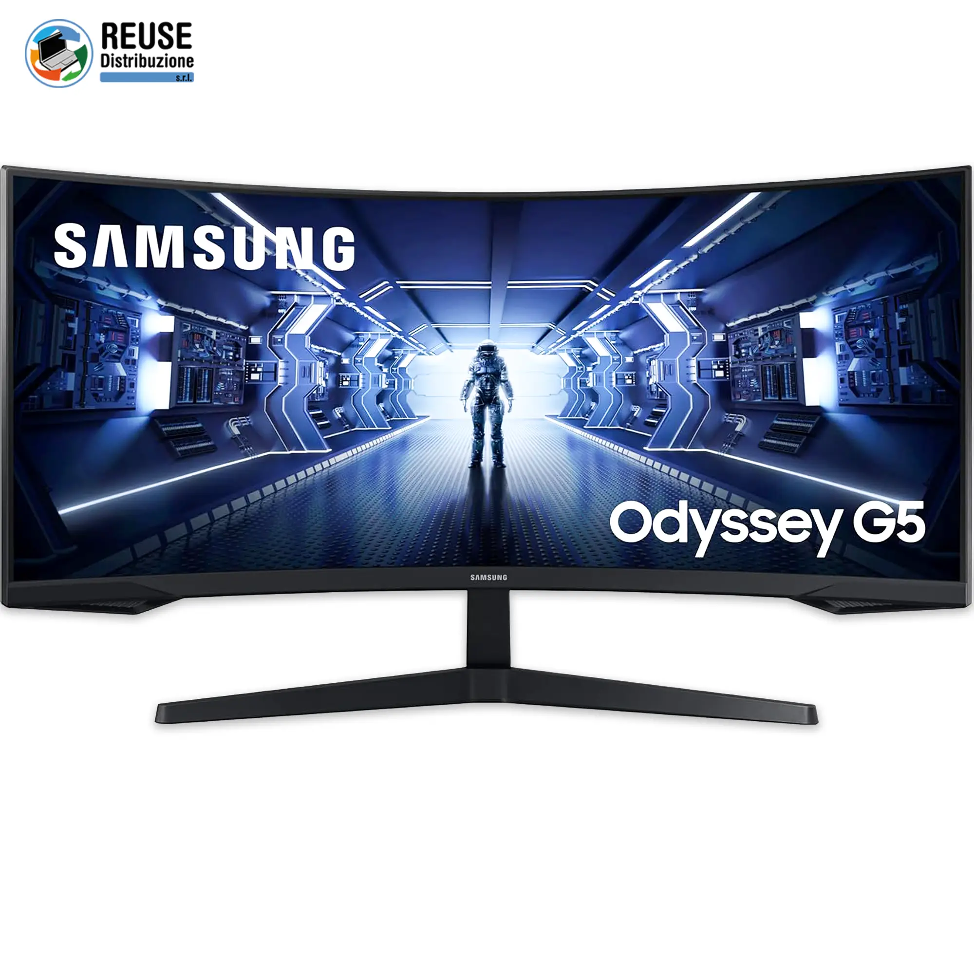 Monitor, M01 Samsung C34G55, 34″ (Curved), 3440×1440, HDMI, Display Port, PBP, Flicker Free, , M01